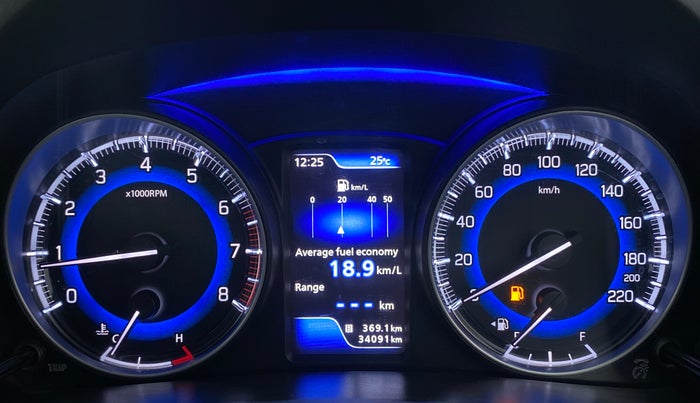 2020 Maruti Baleno ZETA PETROL 1.2, Petrol, Manual, 34,569 km, Odometer Image