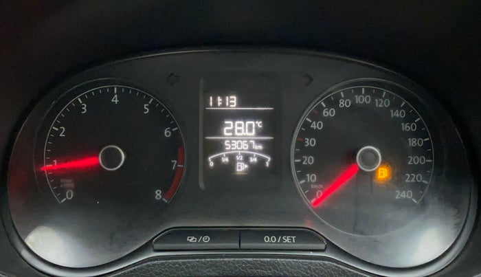 2017 Volkswagen Ameo TRENDLINE 1.2L, Petrol, Manual, 53,066 km, Odometer Image