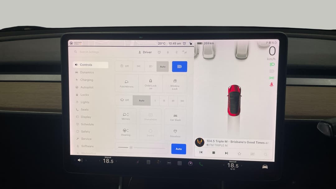 2020 Tesla Model 3 Standard Range RWD, Automatic, 58057 km, Infotainment System