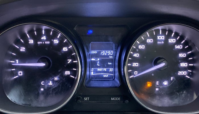 2018 Tata Tiago XZ 1.2 REVOTRON, Petrol, Manual, 19,226 km, Odometer Image