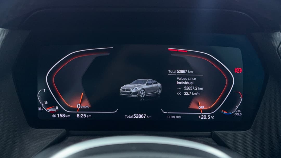 2022 BMW 2 18i M Sport Gran Coupe, Automatic, 52867 km, Odometer View