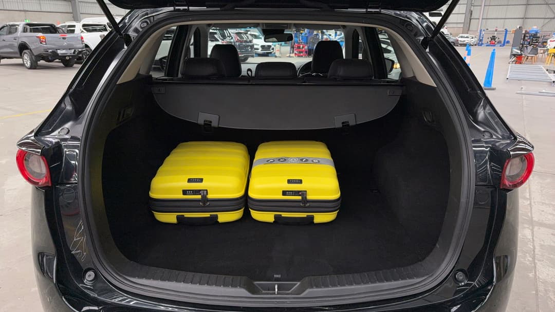 2018 Mazda CX-5 Touring (4x4) (5yr), Automatic, 55871 km, Boot Inside View with Luggage