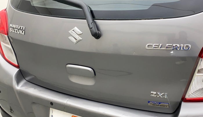 2017 Maruti Celerio ZXI AMT, Petrol, Automatic, 35,381 km, Dicky (Boot door) - Slightly dented