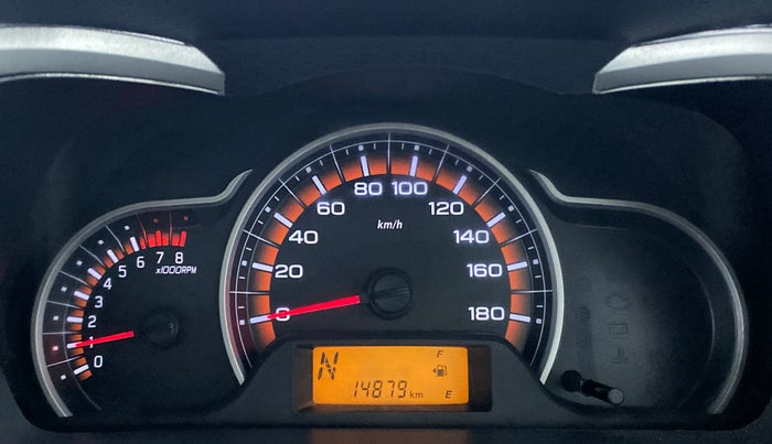 2016 Maruti Alto K10 VXI (O) AMT, Petrol, Automatic, 15,006 km, Odometer Image