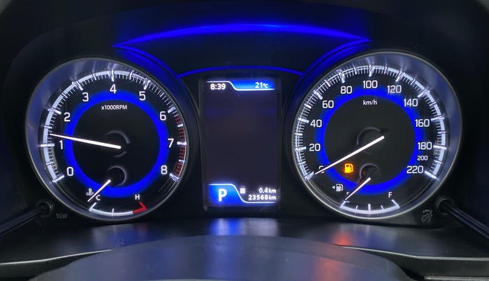 2019 Toyota Glanza G CVT, Petrol, Automatic, 23,657 km, Odometer Image