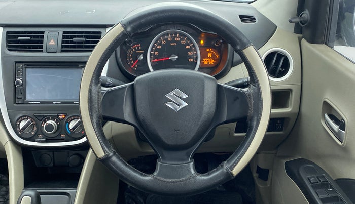 2014 Maruti Celerio VXI AGS, Petrol, Automatic, 44,480 km, Steering Wheel Close Up
