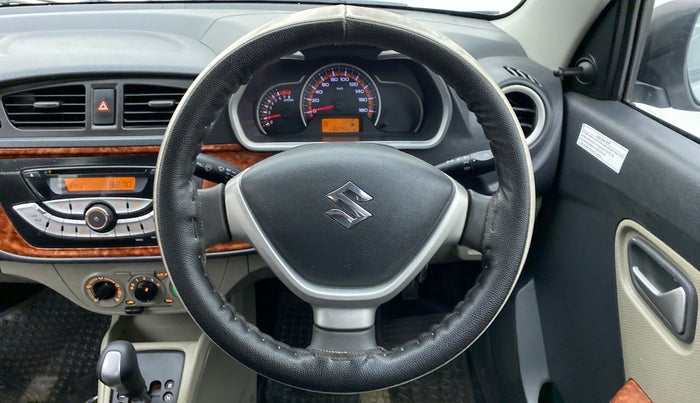2016 Maruti Alto K10 VXI AMT P, Petrol, Automatic, 8,253 km, Steering Wheel Close Up