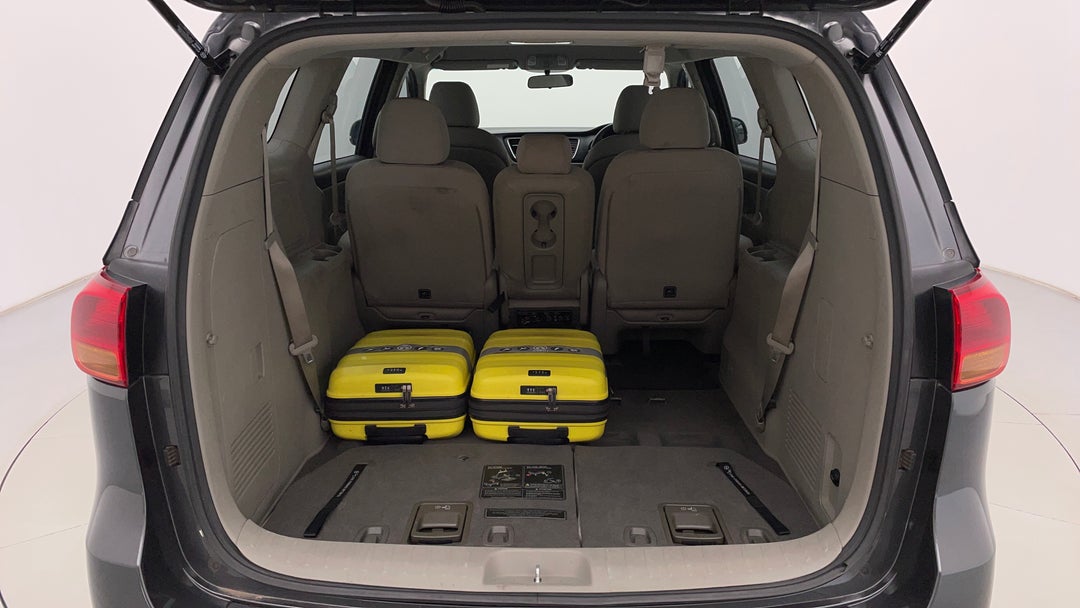 2017 Kia Carnival S, Automatic, 126569 km, Boot Inside View with Luggage