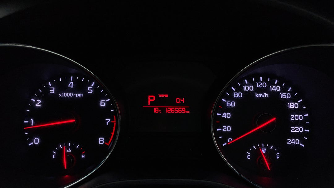 2017 Kia Carnival S, Automatic, 126569 km, Odometer View