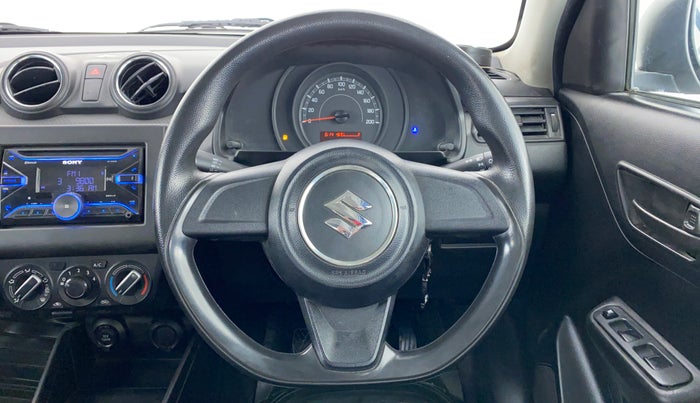 2018 Maruti Swift LXI, Petrol, Manual, 19,684 km, Steering Wheel Close Up