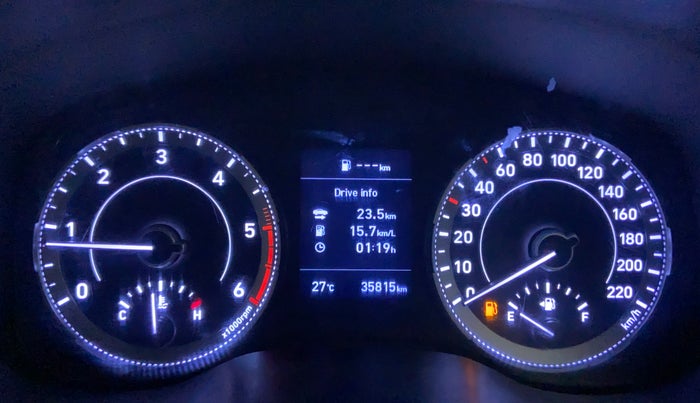 2019 Hyundai VENUE SX(O) CRDi, Diesel, Manual, 35,923 km, Odometer Image