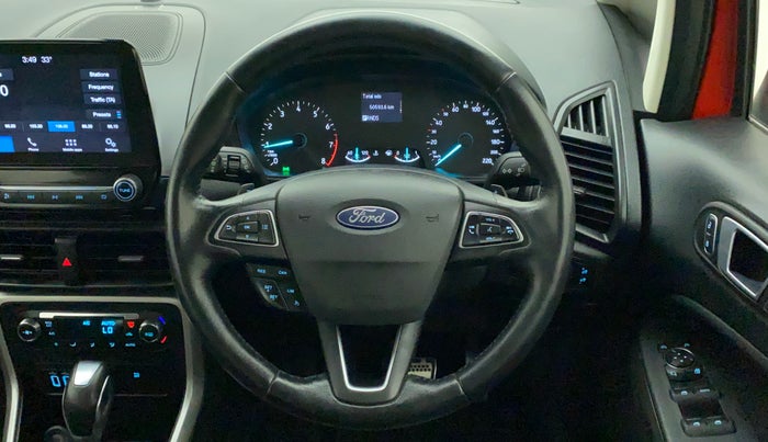 2017 Ford Ecosport TITANIUM + 1.5L PETROL AT, Petrol, Automatic, 50,593 km, Steering Wheel Close Up