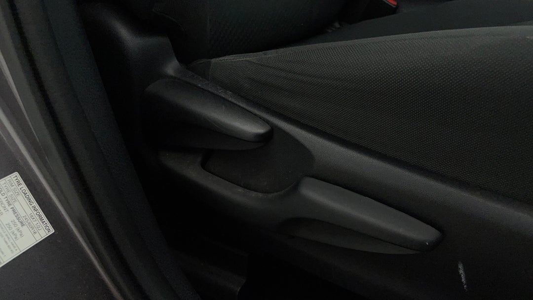 Drivers Side Adjustment Panel