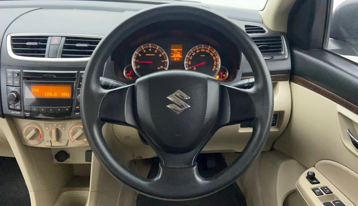 2015 Maruti Swift Dzire VXI 1.2 BS IV, Petrol, Manual, 25,493 km, Steering Wheel Close Up