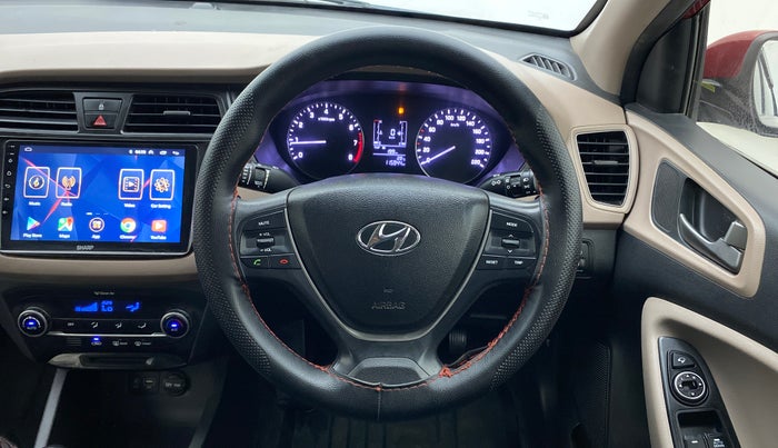 2016 Hyundai Elite i20 SPORTZ 1.2, Petrol, Manual, 1,15,944 km, Steering Wheel Close Up