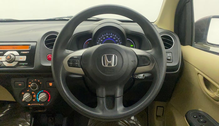 2015 Honda Amaze 1.2L I-VTEC SX, Petrol, Manual, 26,400 km, Steering Wheel Close Up
