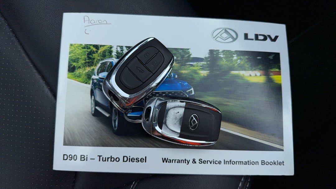 2022 LDV D90 Executive (4wd) D20, Automatic, 105850 km, Key Close-up