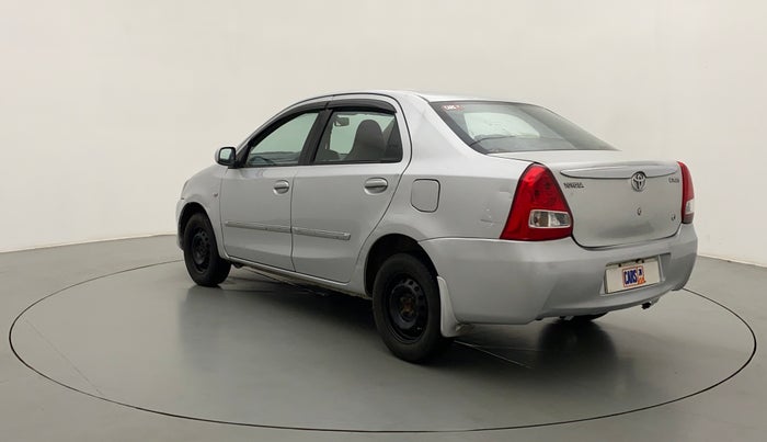 2011 Toyota Etios G, Petrol, Manual, 88,605 km, Left Back Diagonal