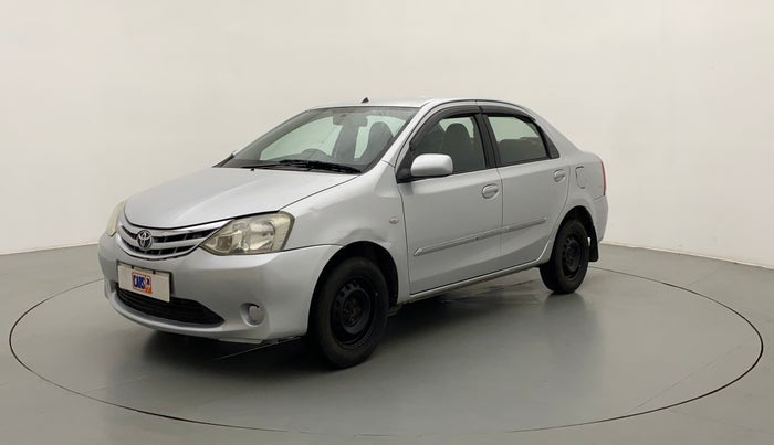 2011 Toyota Etios G, Petrol, Manual, 88,605 km, Left Front Diagonal