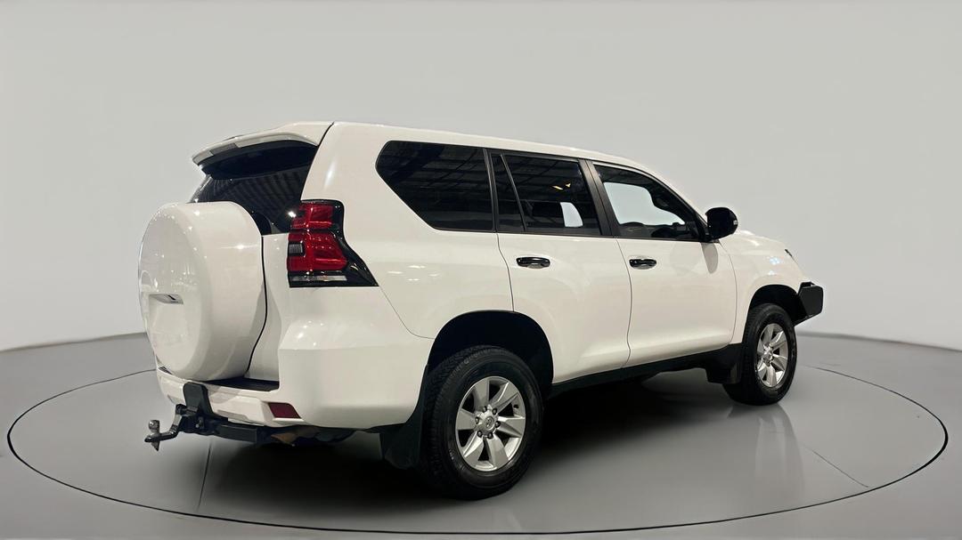 2023 Toyota Landcruiser Prado Gx, Automatic, 51955 km, Right Back Diagonal (45- Degree) View