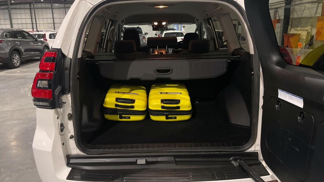 2023 Toyota Landcruiser Prado Gx, Automatic, 51955 km, Boot Inside View with Luggage