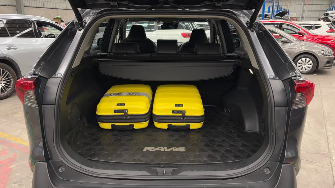 2024 Toyota RAV4 Edge (AWD) Hybrid, Automatic, 23897 km, Boot Inside View with Luggage