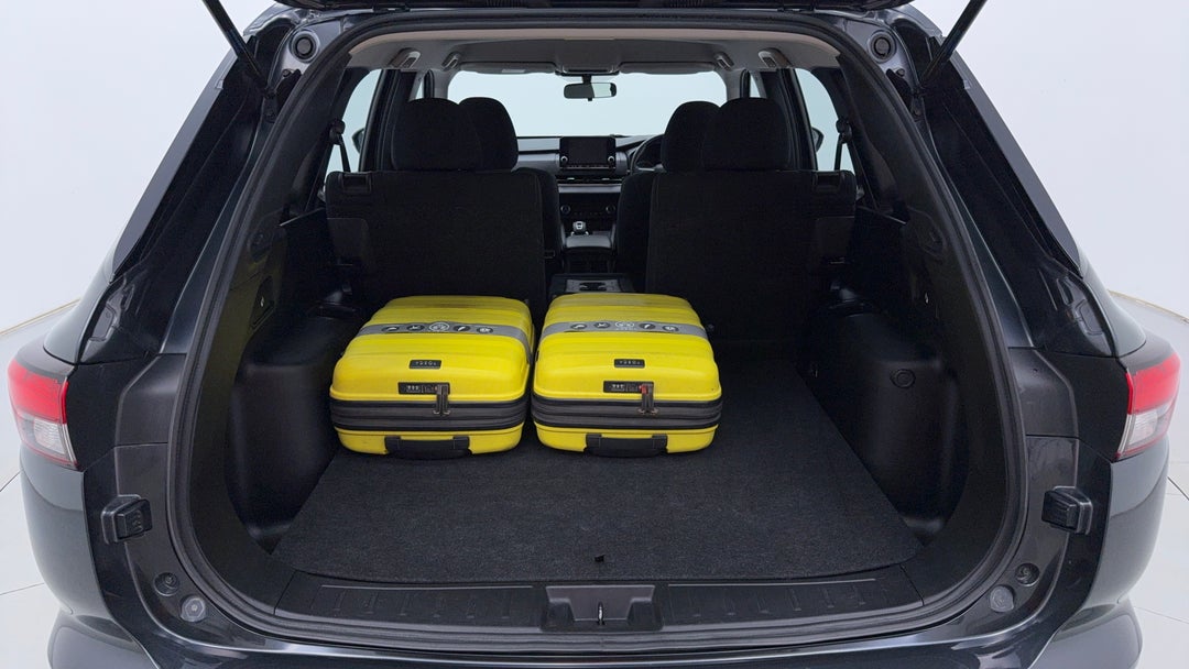 Boot Inside View with Luggage