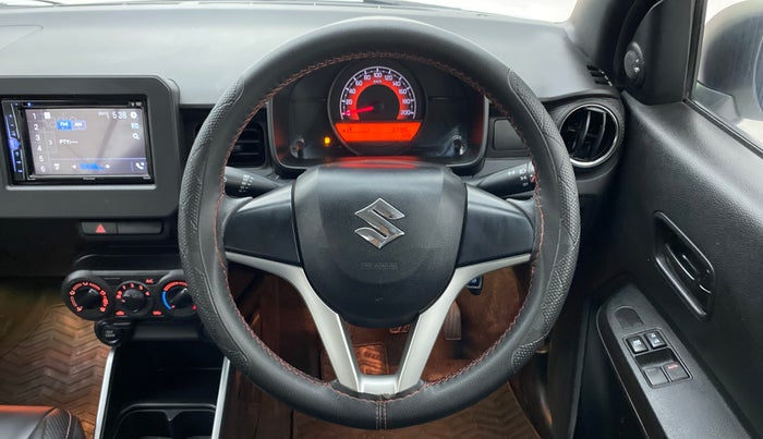 2020 Maruti IGNIS SIGMA 1.2 K12, Petrol, Manual, 57,858 km, Steering Wheel Close Up