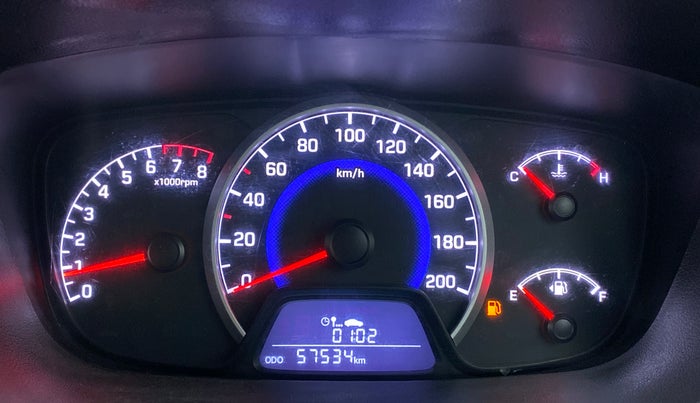 2018 Hyundai Grand i10 MAGNA 1.2 KAPPA VTVT, Petrol, Manual, 57,929 km, Odometer Image