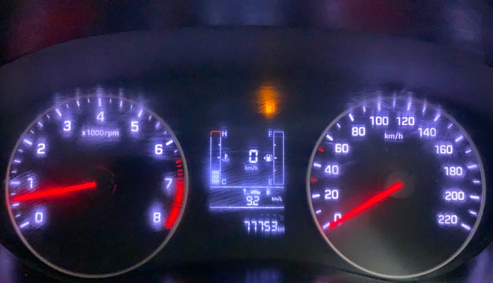 2018 Hyundai Elite i20 SPORTZ 1.2, Petrol, Manual, 77,860 km, Odometer Image