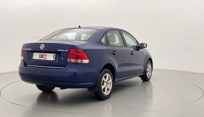 2013 Volkswagen Vento HIGHLINE DIESEL, Diesel, Manual, 97,053 km, Right Back Diagonal