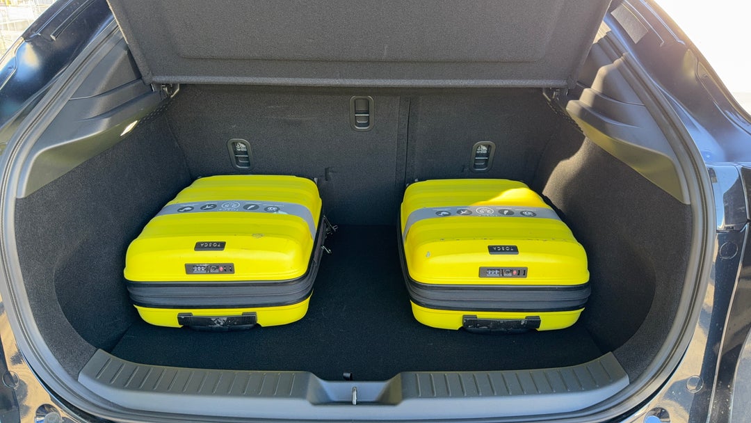 Boot Inside View with Luggage