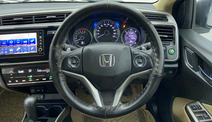 2017 Honda City VX CVT PETROL, Petrol, Automatic, 24,925 km, Steering Wheel Close-up