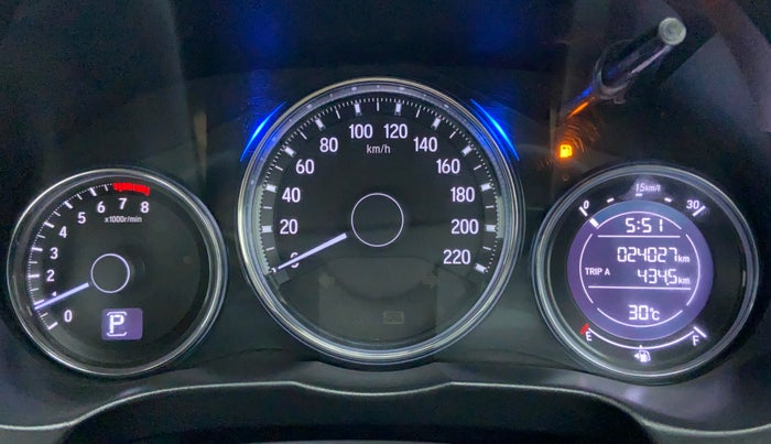 2017 Honda City VX CVT PETROL, Petrol, Automatic, 24,925 km, Odometer View