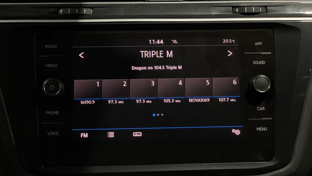 2020 Volkswagen Tiguan 110 Tsi Trendline, Automatic, 77266 km, Infotainment System