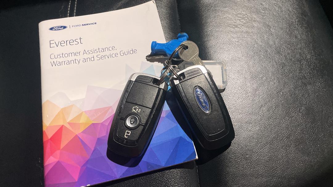 2019 Ford Everest Trend (4WD 7 Seat), Automatic, 124320 km, Key Close-up