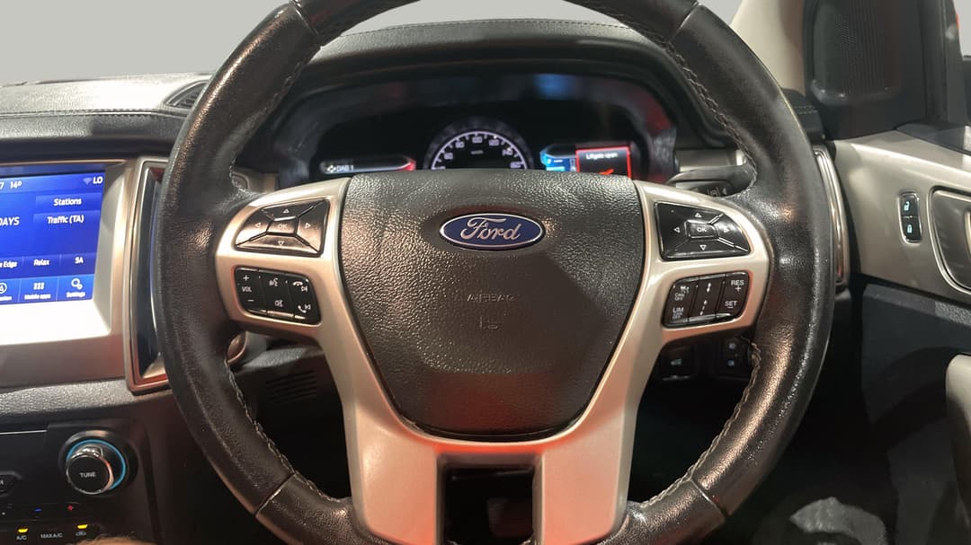 2019 Ford Everest Trend (4WD 7 Seat), Automatic, 124320 km, Steering Wheel Close-up