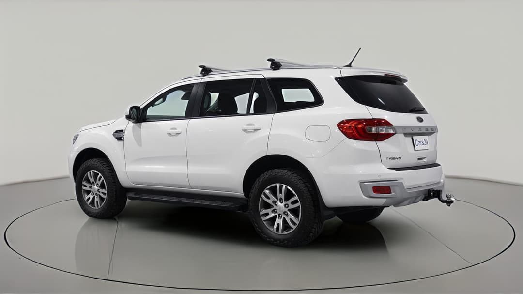 2019 Ford Everest Trend (4WD 7 Seat), Automatic, 124320 km, Left Back Diagonal (45- Degree) View