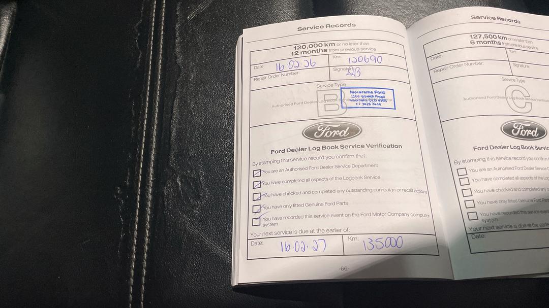 2019 Ford Everest Trend (4WD 7 Seat), Automatic, 124320 km, Service History