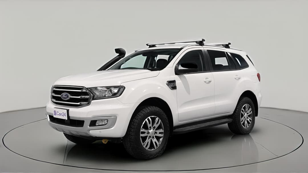 2019 Ford Everest Trend (4WD 7 Seat), Automatic, 124320 km, Left Front Diagonal (45- Degree) View