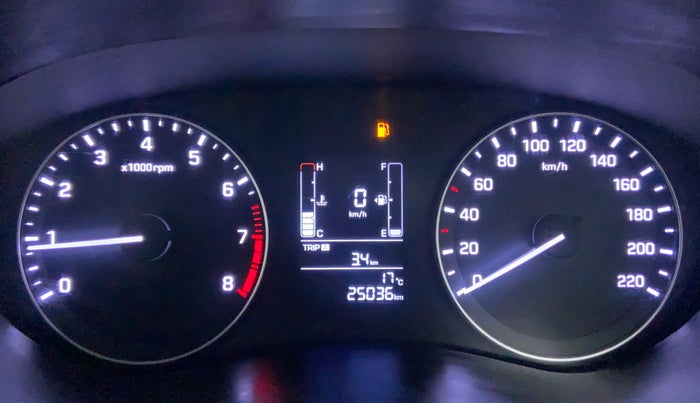 2017 Hyundai Elite i20 SPORTZ 1.2, Petrol, Manual, 25,102 km, Odometer Image