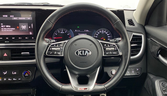 2019 KIA SELTOS GTX 1.4 GDI PETROL, Petrol, Manual, 18,688 km, Steering Wheel Close Up