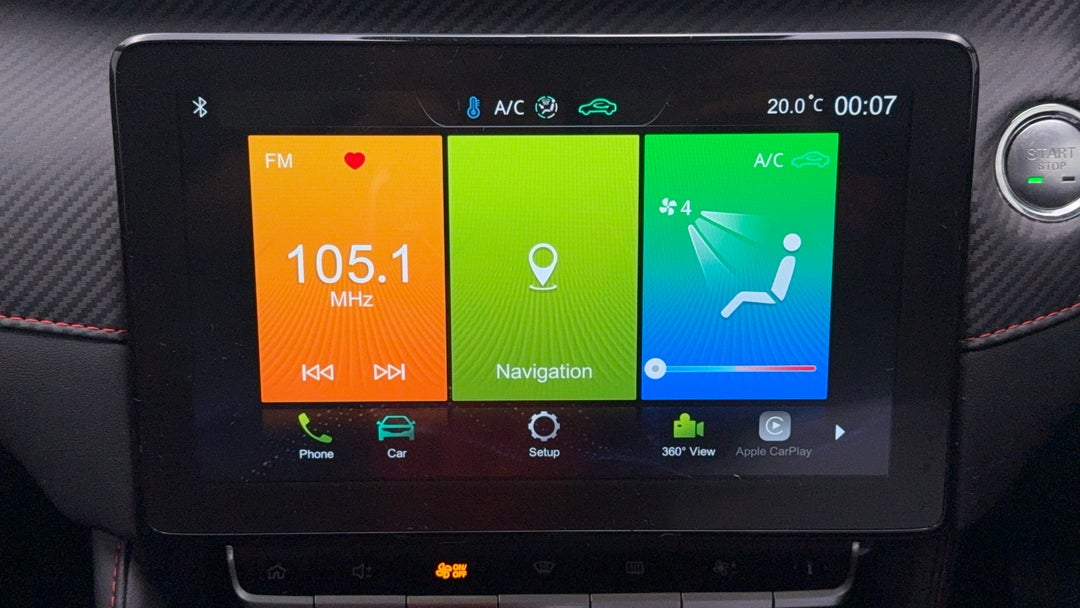 2020 MG Zst Essence, Automatic, 48199 km, Infotainment System