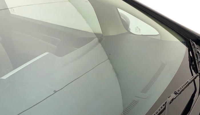 2018 Honda Jazz 1.2L I-VTEC V AT, Petrol, Automatic, 34,396 km, Front windshield - Minor spot on windshield