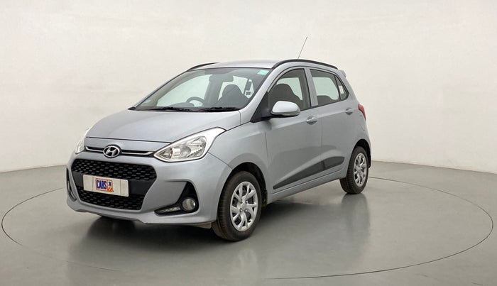 2018 Hyundai Grand i10 SPORTZ 1.2 KAPPA VTVT, Petrol, Manual, 28,081 km, Left Front Diagonal