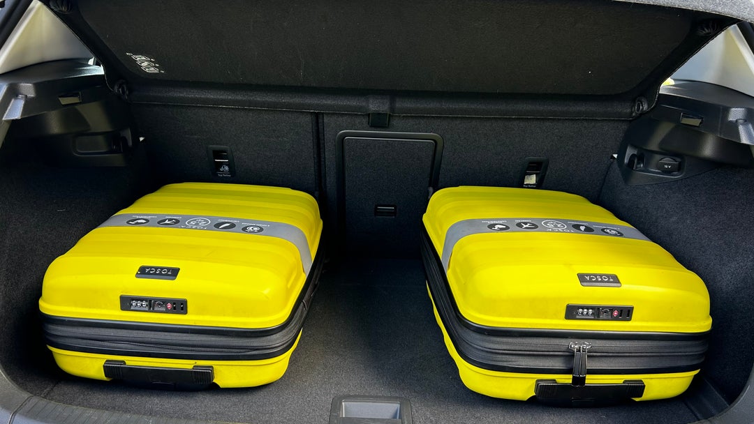 Boot Inside View with Luggage