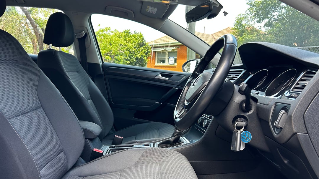 Right Side Front Door Cabin View