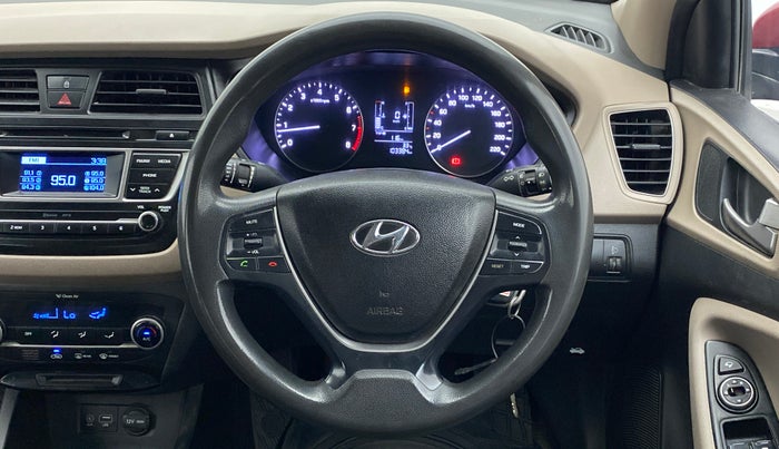 2015 Hyundai Elite i20 SPORTZ 1.2, Petrol, Manual, 1,03,384 km, Steering Wheel Close Up