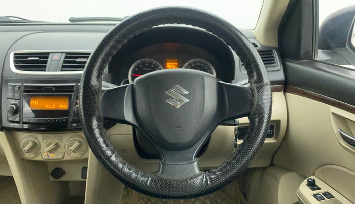 2015 Maruti Swift Dzire VXI, Petrol, Manual, 49,724 km, Steering Wheel Close Up