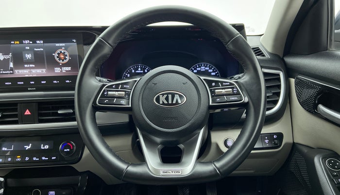 2019 KIA SELTOS HTX 1.5 PETROL MT, Petrol, Manual, 19,207 km, Steering Wheel Close Up